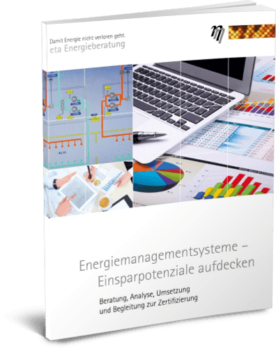 Deckblatt Broschüre Energiemanagementsysteme - eta Energieberatung